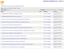 Tablet Screenshot of gmoforum.agrobiology.eu